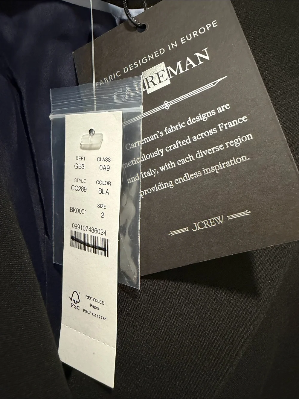 J. Crew new tags